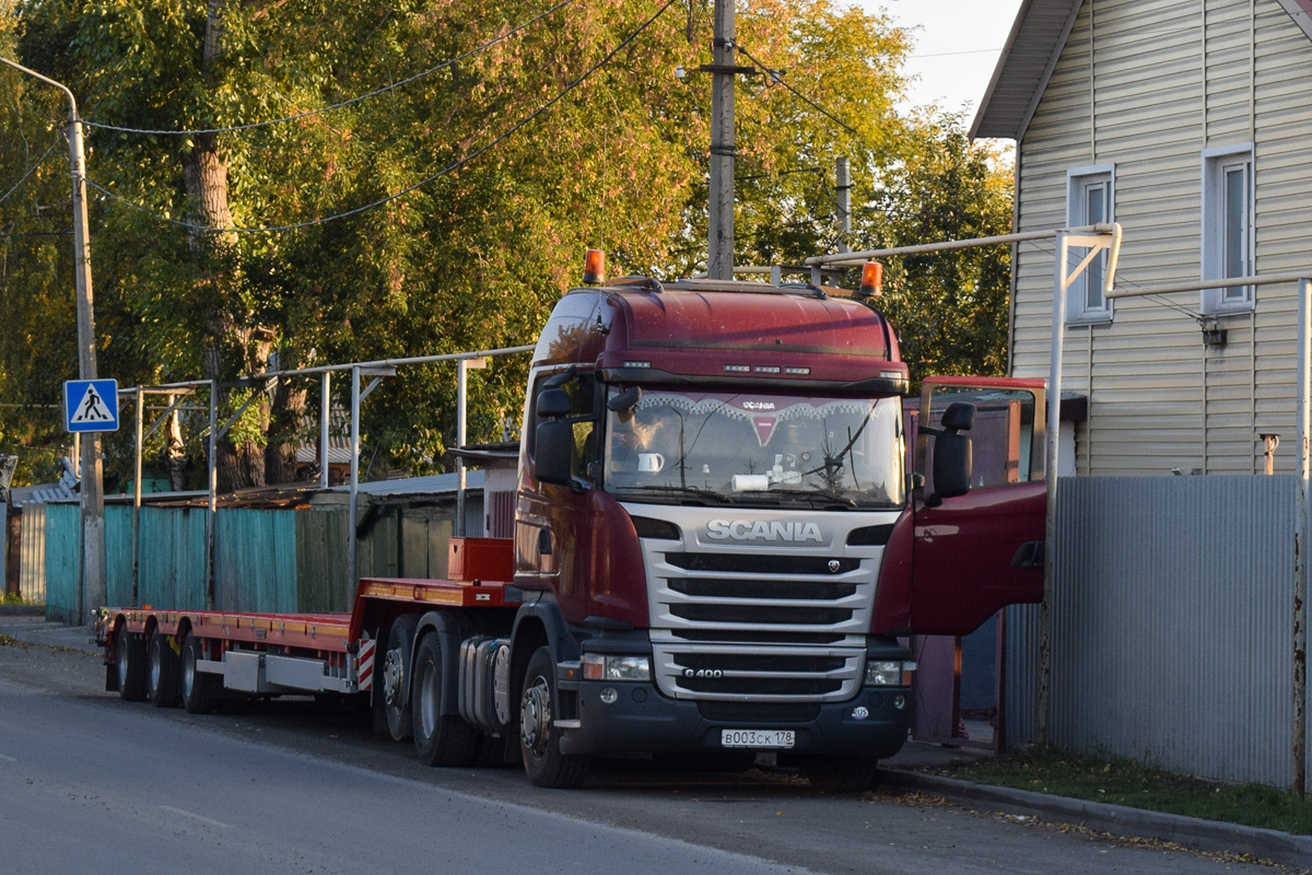 Санкт-Петербург, № В 003 СК 178 — Scania ('2004) G400