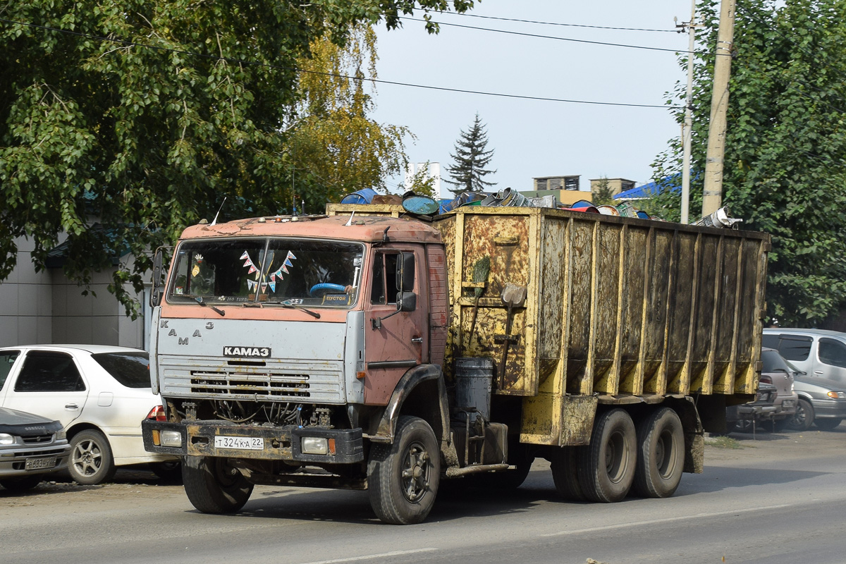 Алтайский край, № Т 324 КА 22 — КамАЗ (общая модель)