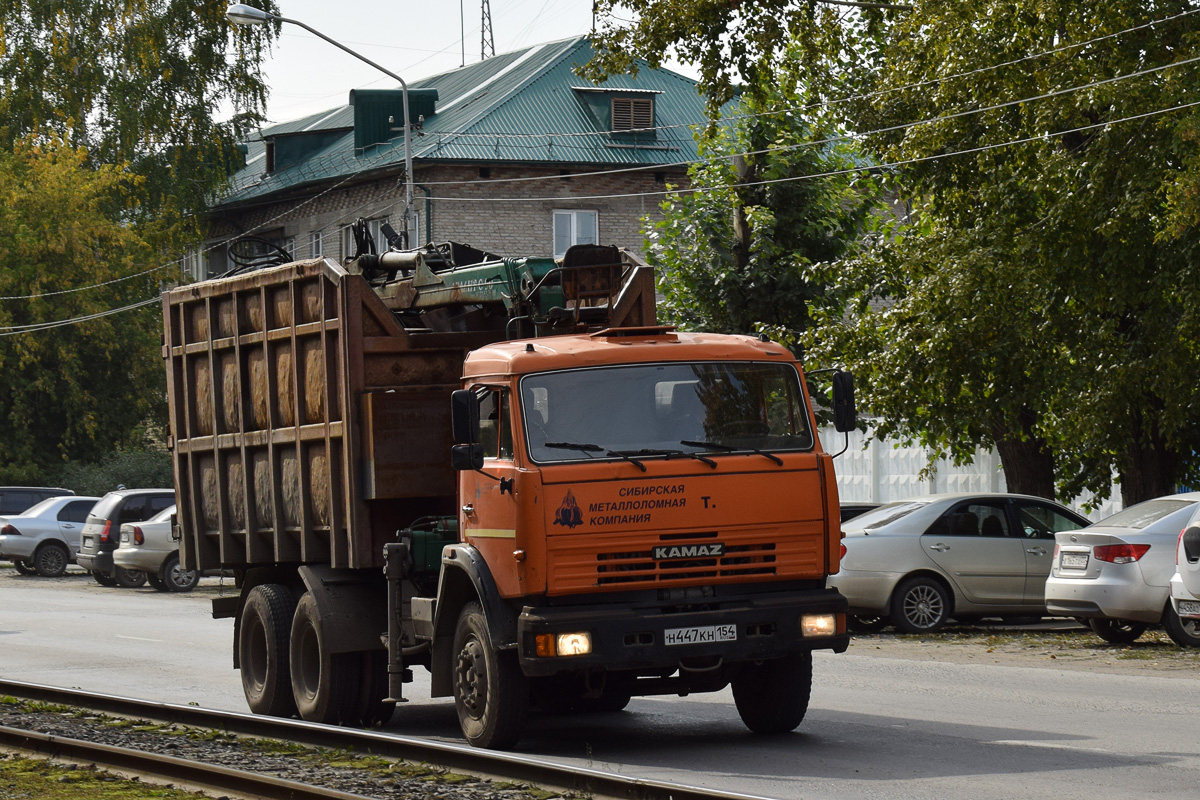 Новосибирская область, № Н 447 КН 154 — КамАЗ-65115-62