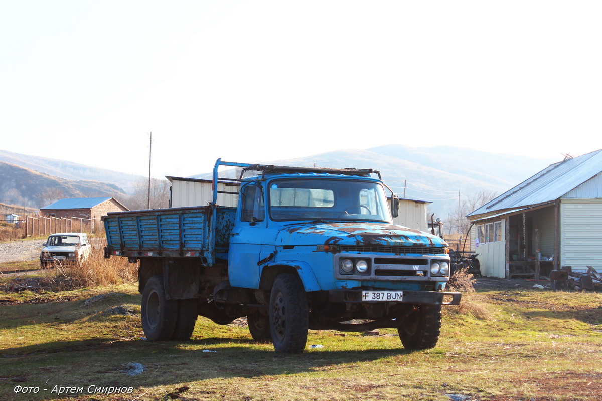 Восточно-Казахстанская область, № F 387 BUN — FAW Jiefang CA141 / CA1091