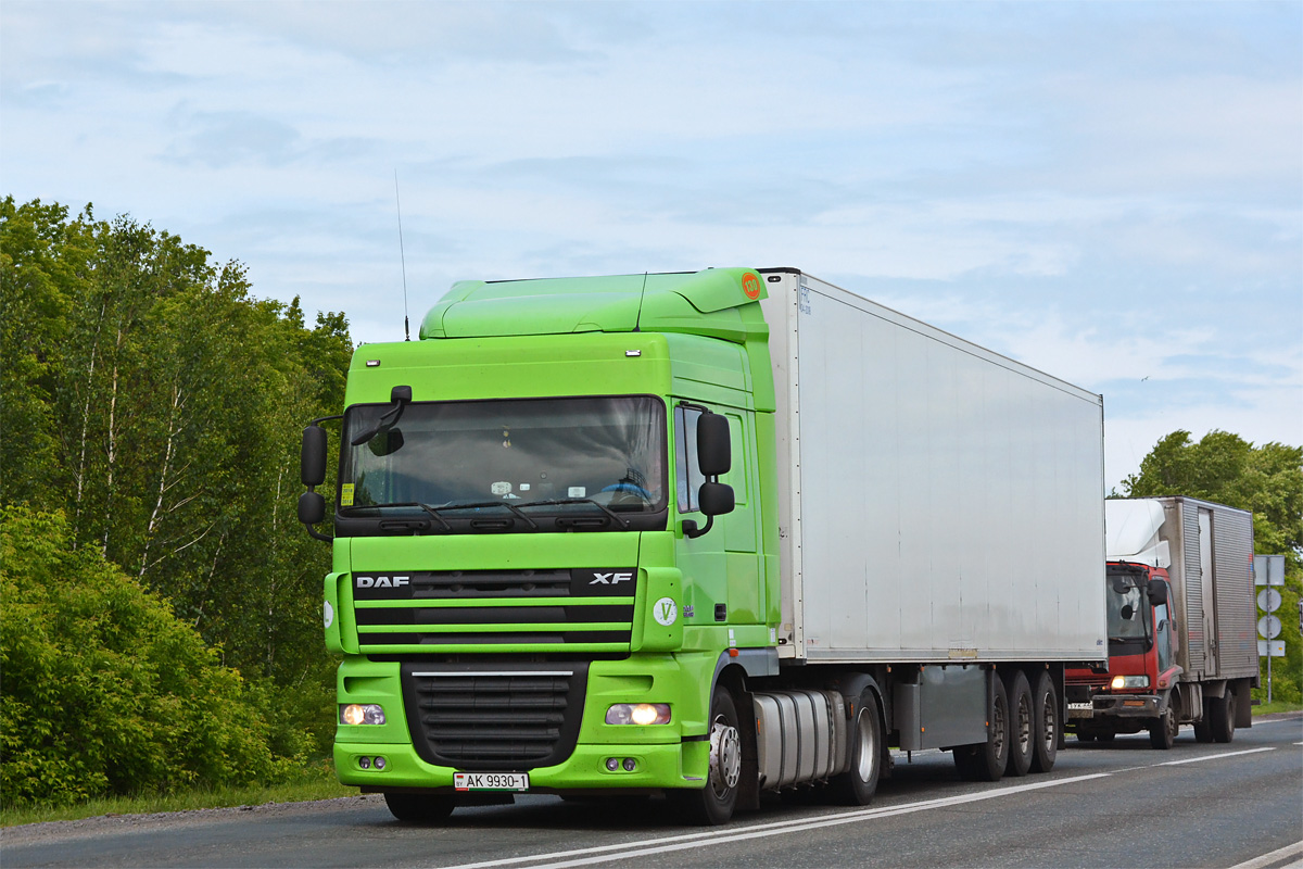 Брестская область, № АК 9930-1 — DAF XF105 FT