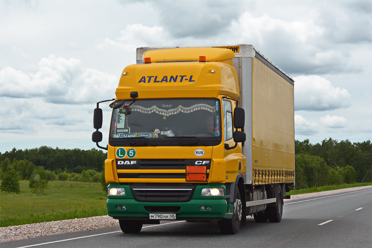 Липецкая область, № М 790 НК 48 — DAF CF65 FA