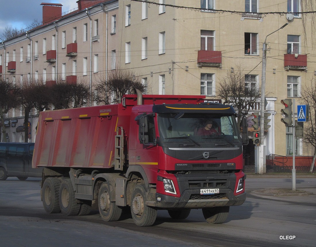 Смоленская область, № А 411 НХ 67 — Volvo ('2013) FMX.420 [X9P]