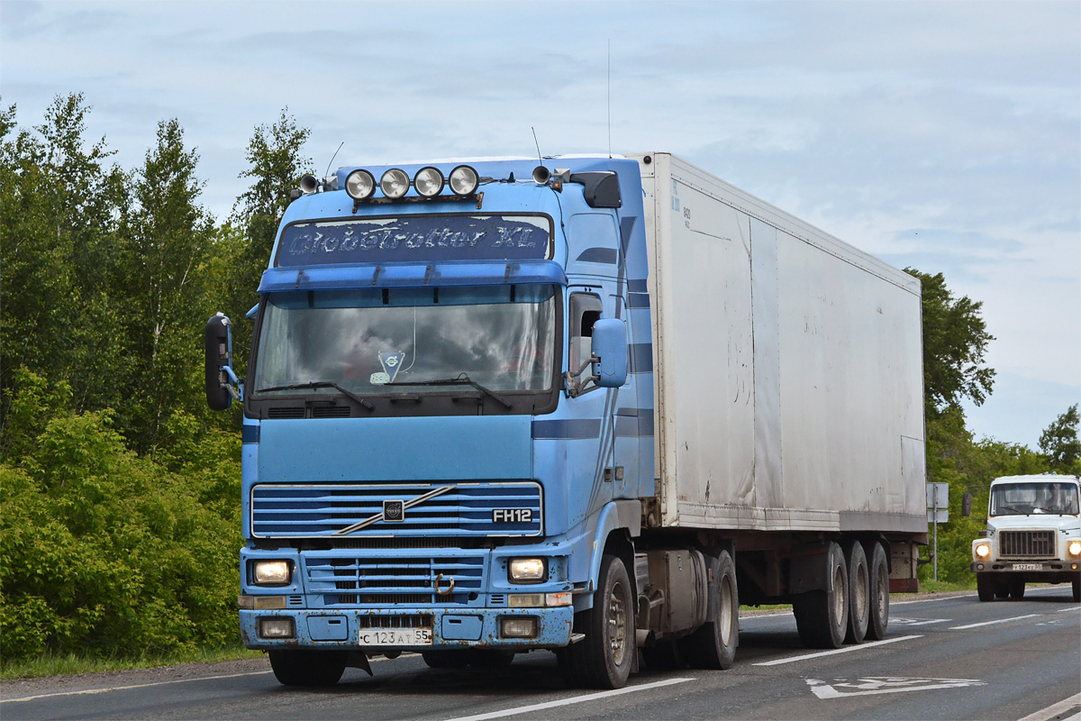 Омская область, № С 123 АТ 55 — Volvo ('1993) FH12.460