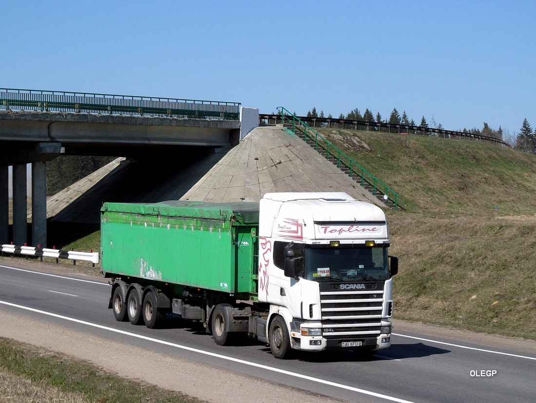 Витебская область, № АІ 6717-2 — Scania ('1996) R124L