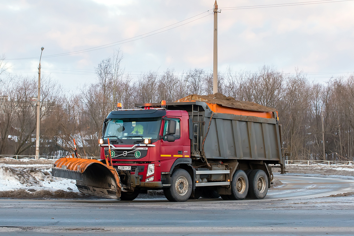 Архангельская область, № М 338 ТТ 29 — Volvo ('2010) FM.400 [X9P]