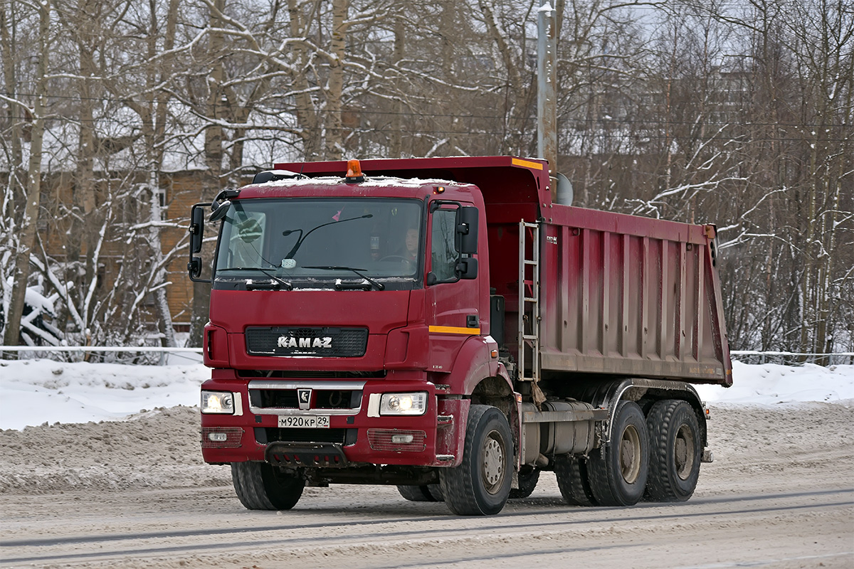 Архангельская область, № М 920 КР 29 — КамАЗ-6520-43 "Люкс"