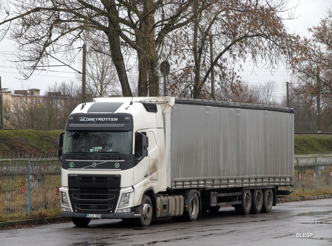 Литва, № KJJ 226 — Volvo ('2012) FH.500