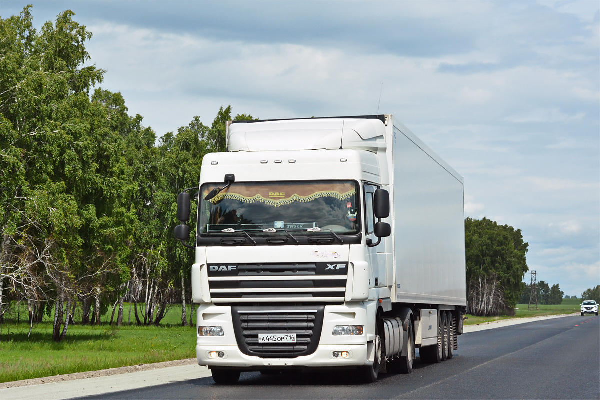 Татарстан, № А 445 ОР 716 — DAF XF105 FT