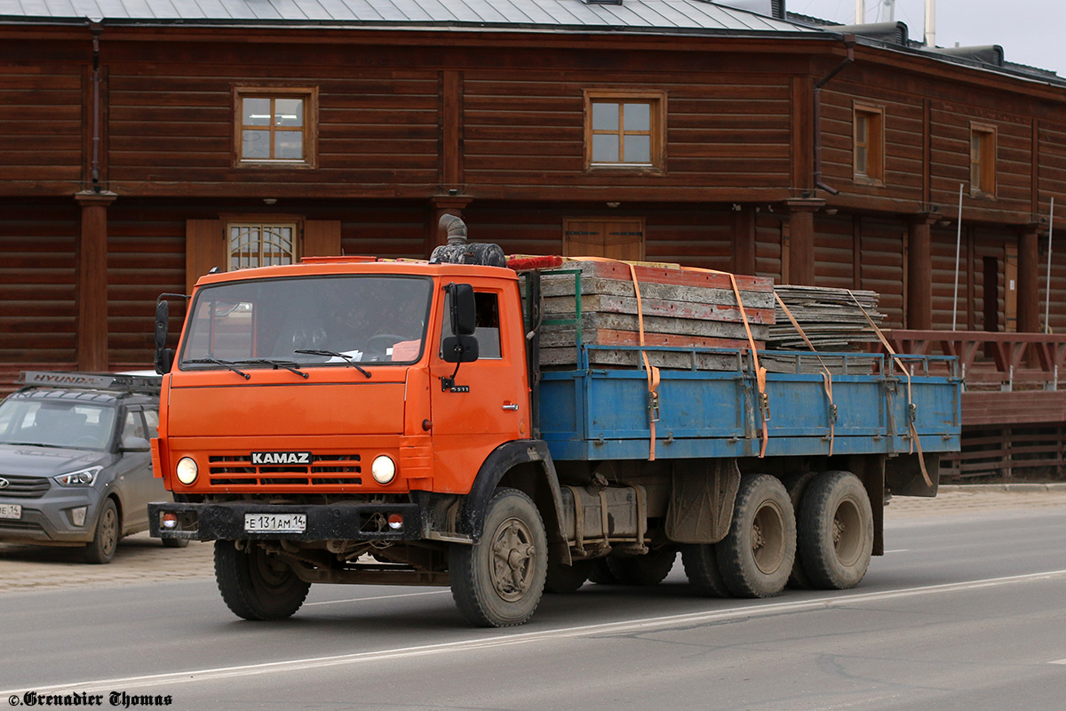 Саха (Якутия), № Е 131 АМ 14 — КамАЗ-53212