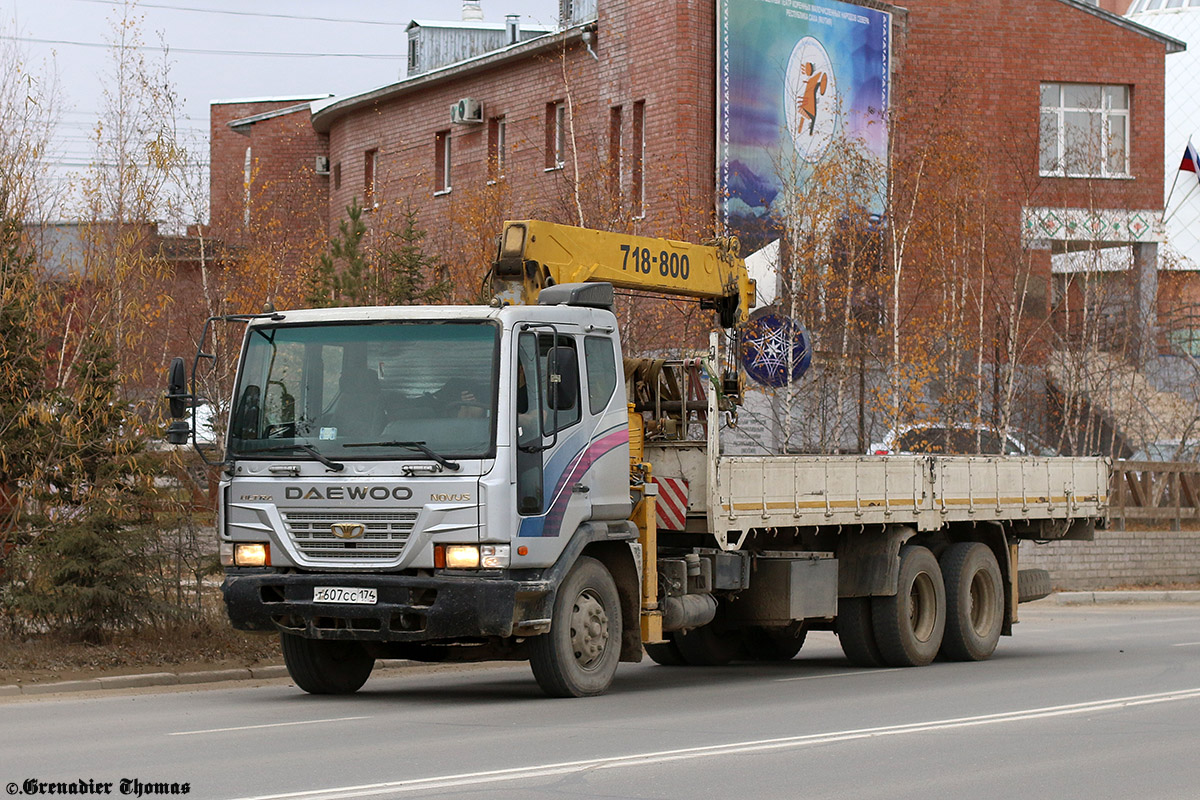 Саха (Якутия), № Т 607 СС 174 — Daewoo Novus