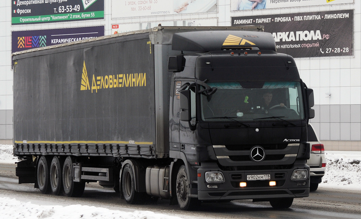 Омская область, № 17** — Mercedes-Benz Actros ('2009) 1844