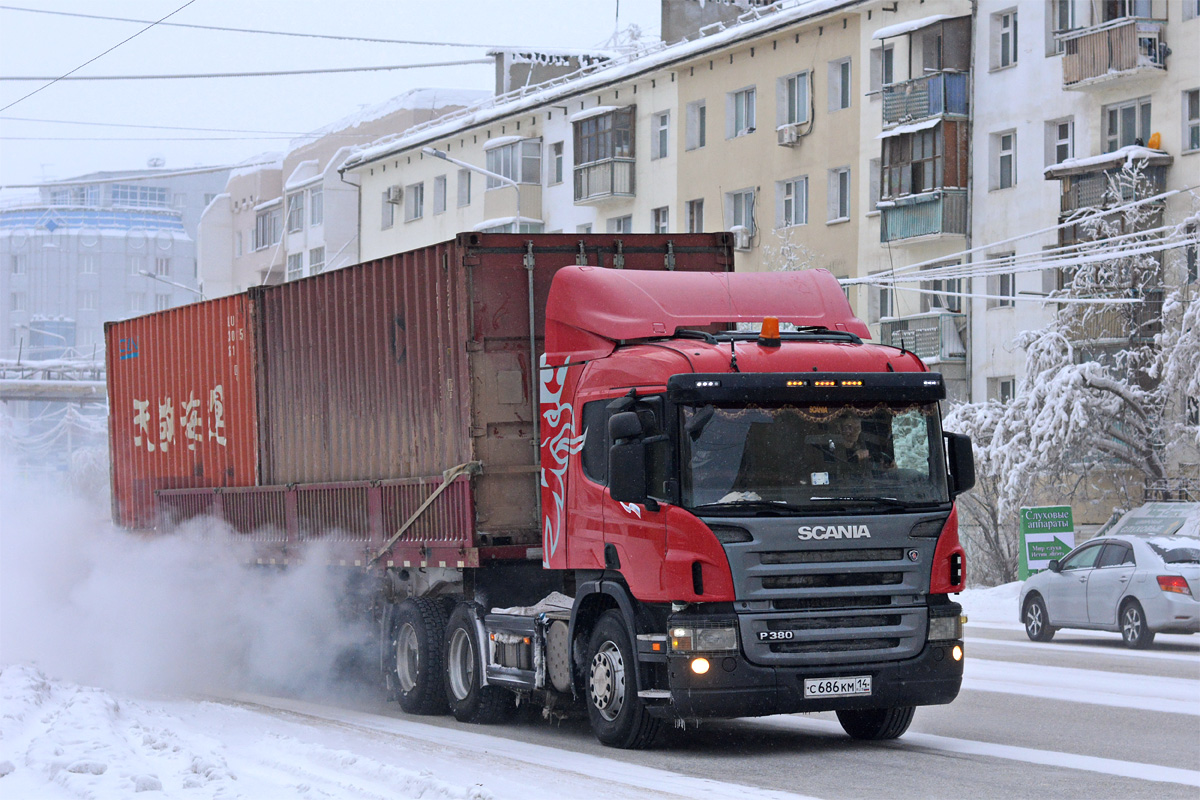 Саха (Якутия), № С 686 КМ 14 — Scania ('2004) P380