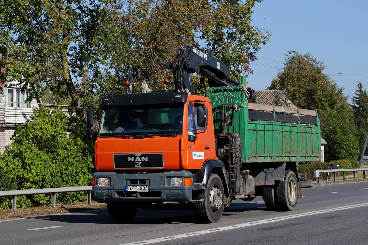 Литва, № GEF 904 — MAN L2000 (общая модель)