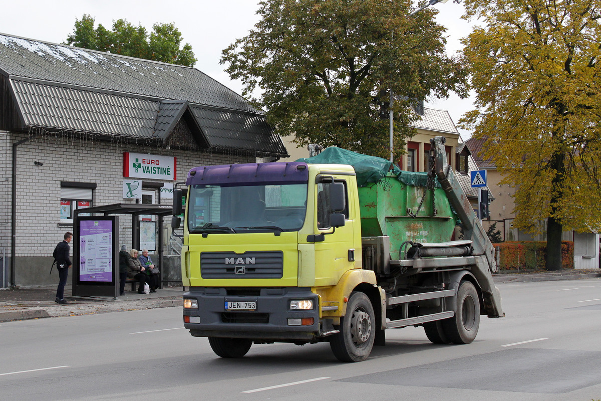 Литва, № JEN 753 — MAN TGM (общая модель)