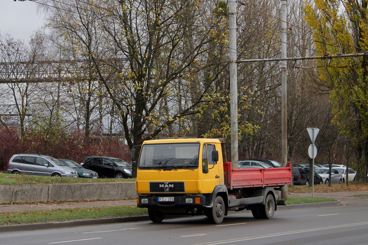 Литва, № FZJ 209 — MAN L2000 (общая модель)