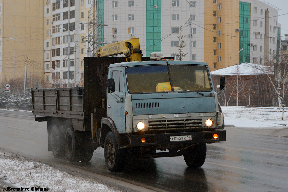 Саха (Якутия), № Х 055 ВК 14 — КамАЗ-5320