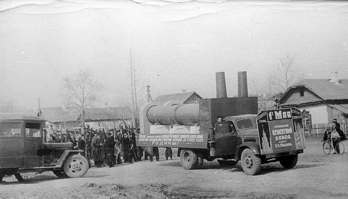 Приморский край, № (25) Б/Н 0030 — ЗИЛ-164А; Приморский край — Исторические фотографии (Автомобили)