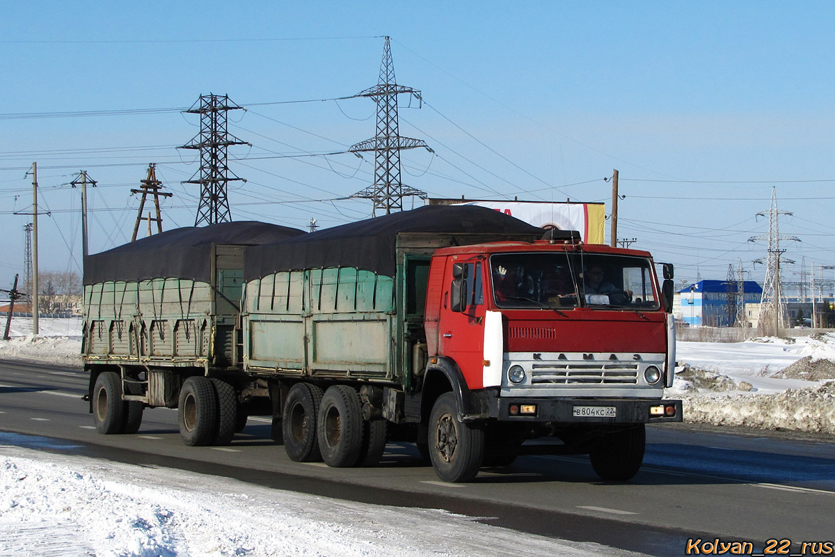 Алтайский край, № В 804 КС 22 — КамАЗ-5320