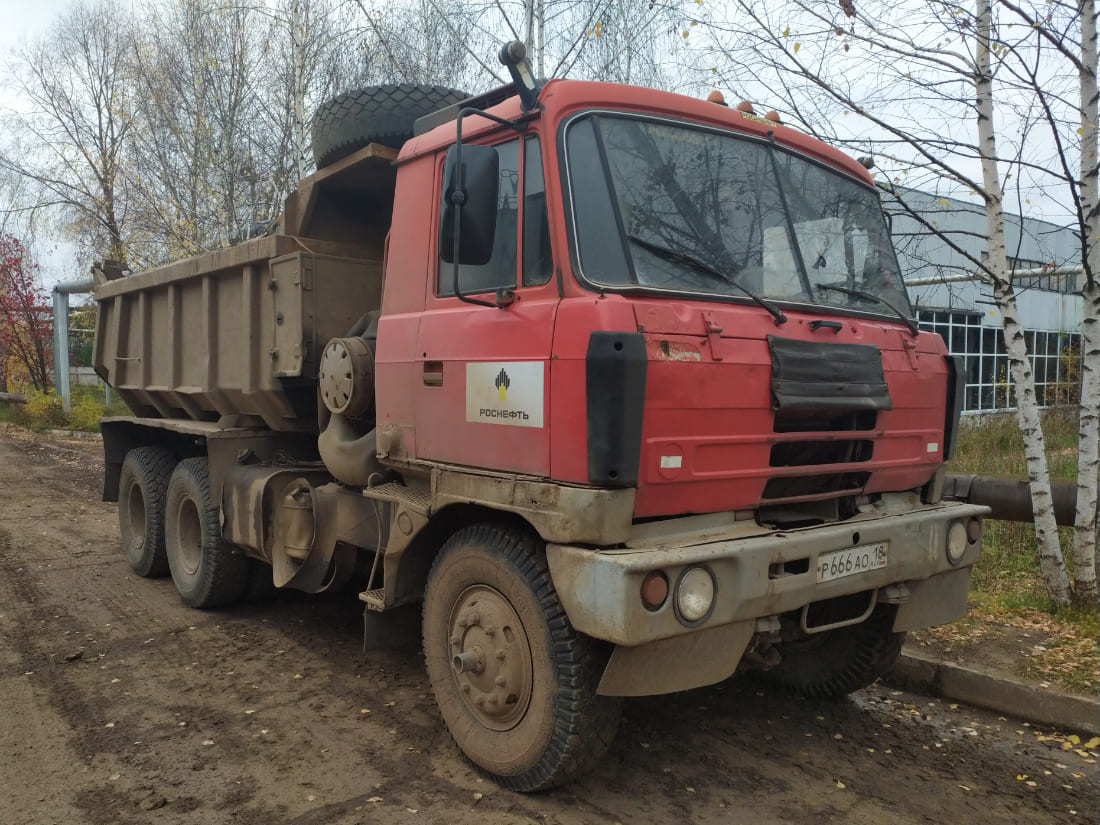 Удмуртия, № Р 666 АО 18 — Tatra 815-2 S1