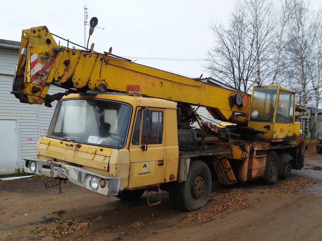 Удмуртия, № М 420 МА 18 — Tatra 815 PJ