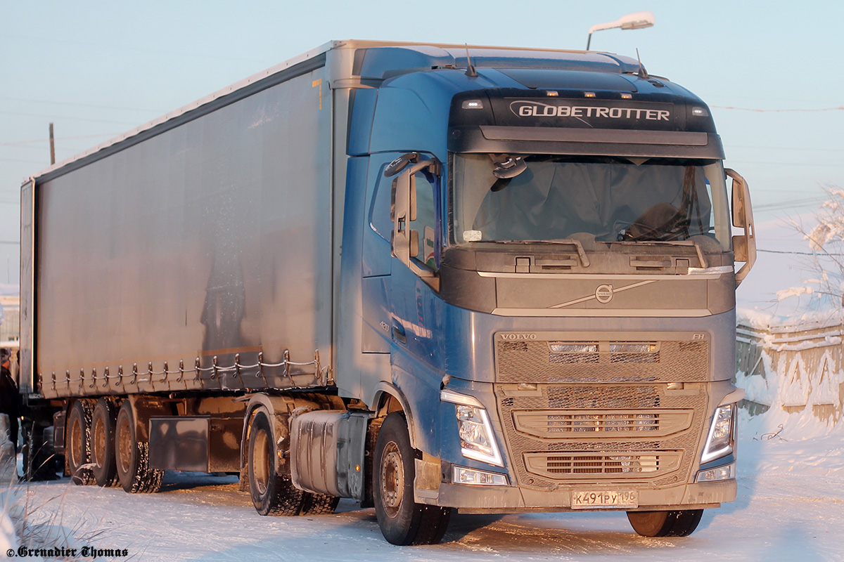 Свердловская область, № К 491 РУ 196 — Volvo ('2012) FH.420