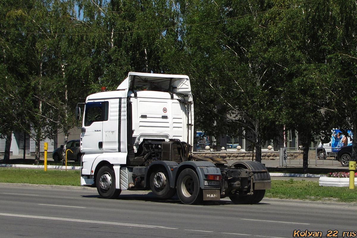 Алтайский край, № Е 858 ХК 22 — MAN TGA 26.410