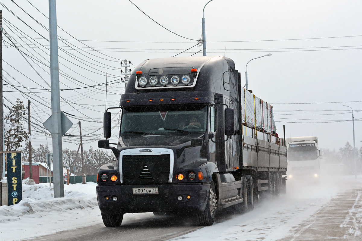 Саха (Якутия), № С 001 ВА 14 — Freightliner Century Class