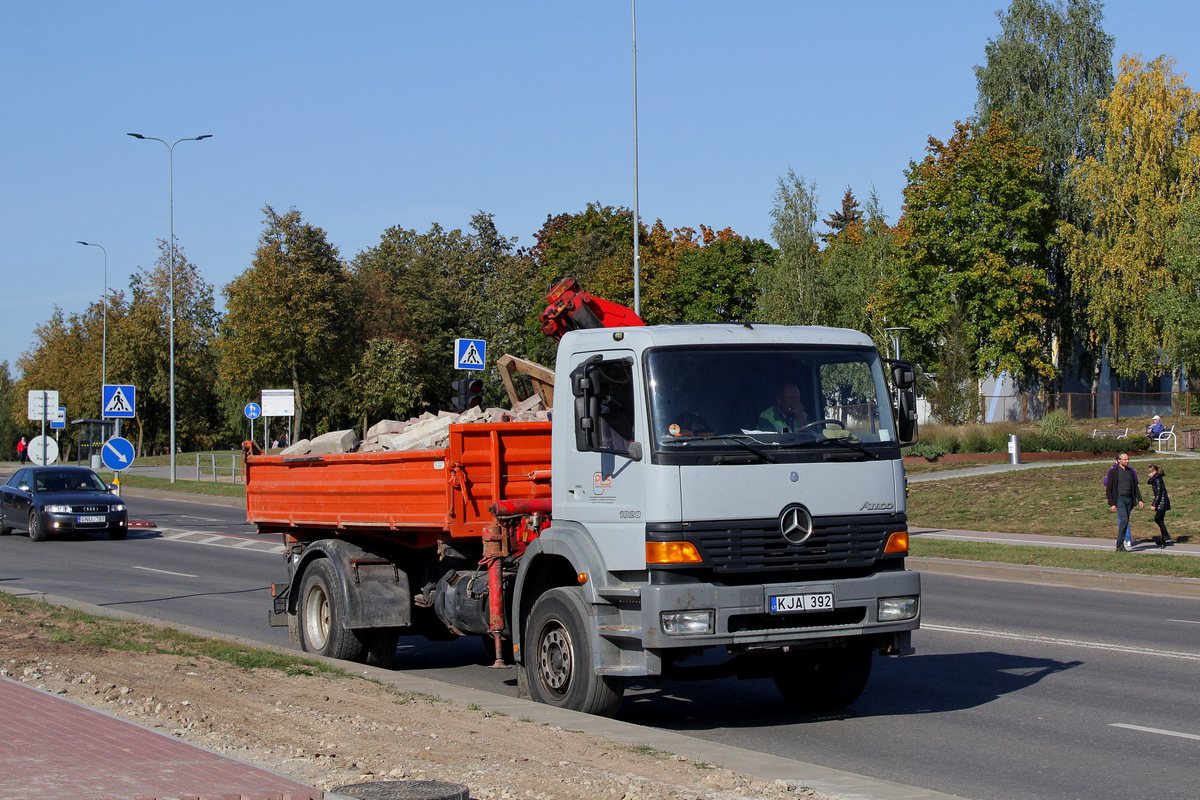 Литва, № KJA 392 — Mercedes-Benz Atego 1828