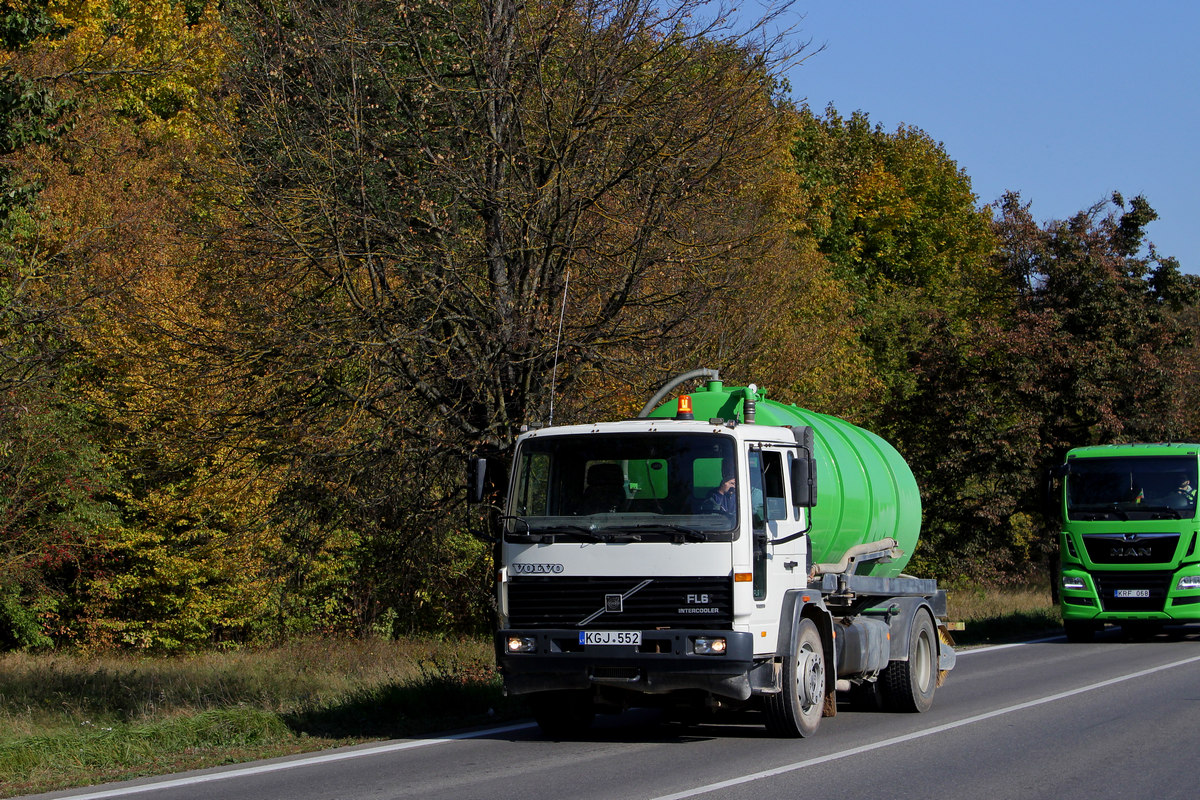 Литва, № KGJ 552 — Volvo FL6