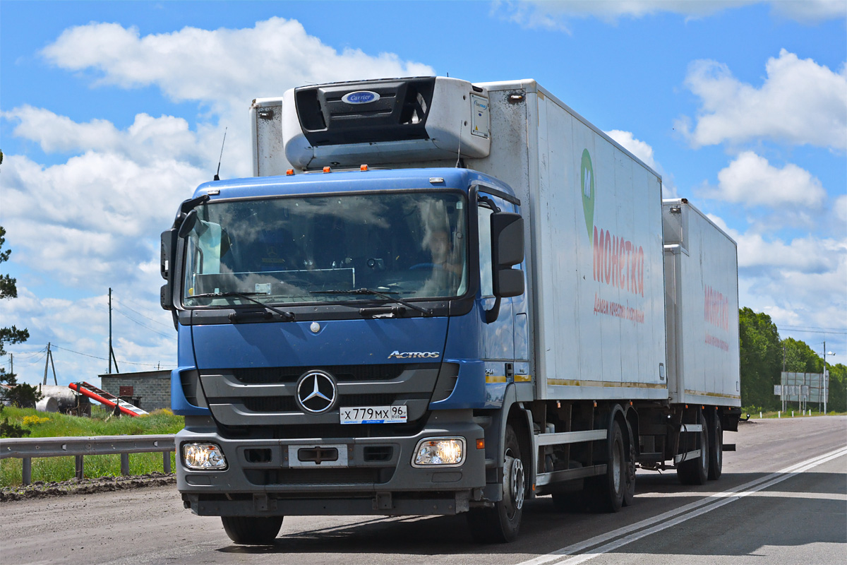 Свердловская область, № Х 779 МХ 96 — Mercedes-Benz Actros '09 2541 [Z9M]