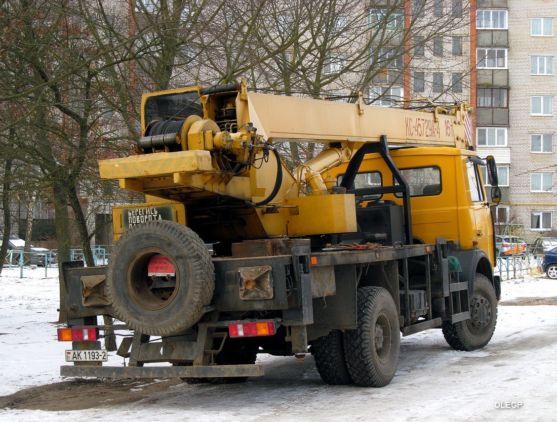 Витебская область, № АК 1193-2 — МАЗ-5337 (общая модель)