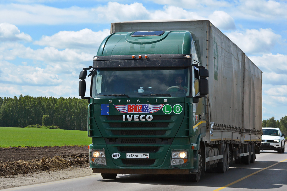 Свердловская область, № В 184 СН 196 — IVECO Stralis ('2012)