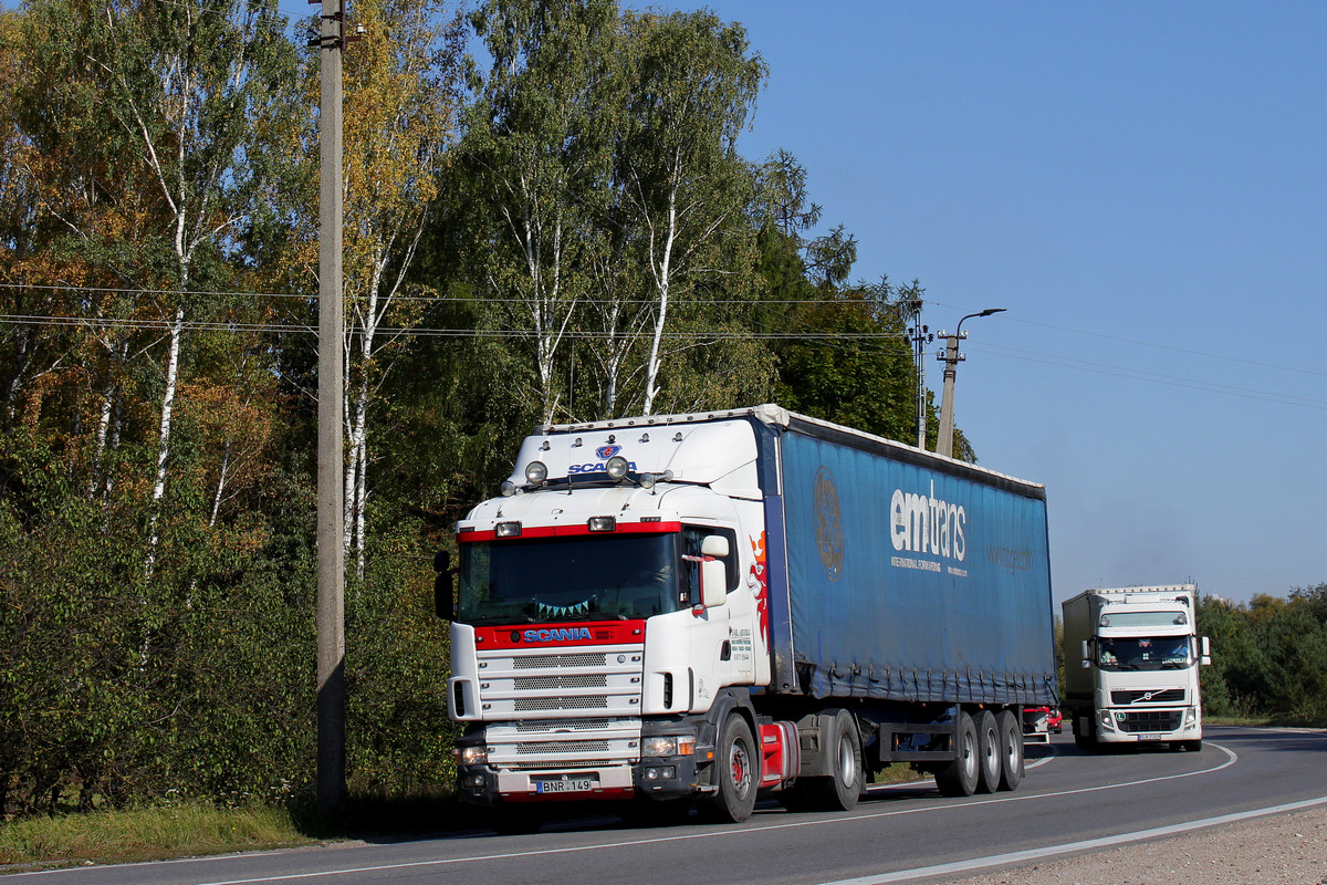 Литва, № BNR 149 — Scania ('1996) R124L