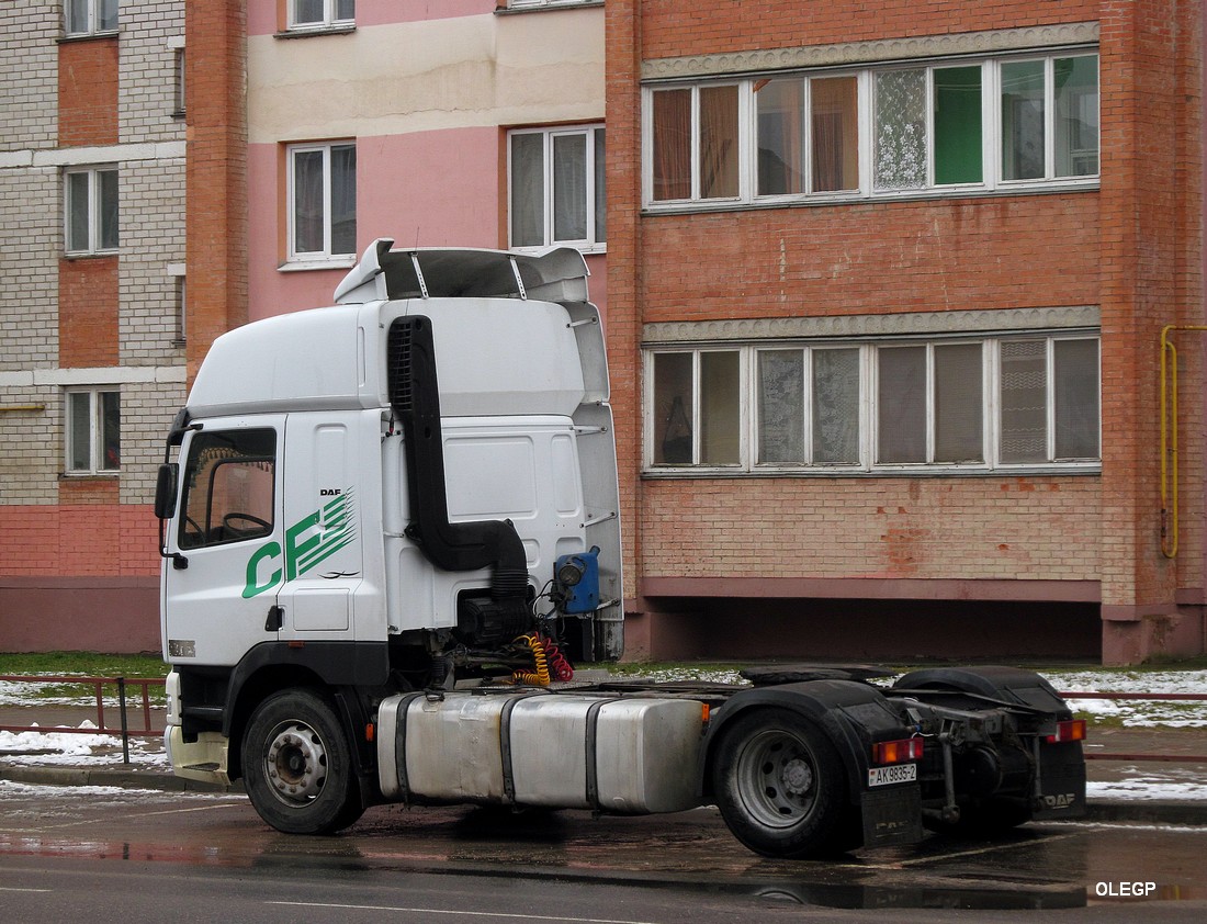 Витебская область, № АК 9835-2 — DAF CF85 FT