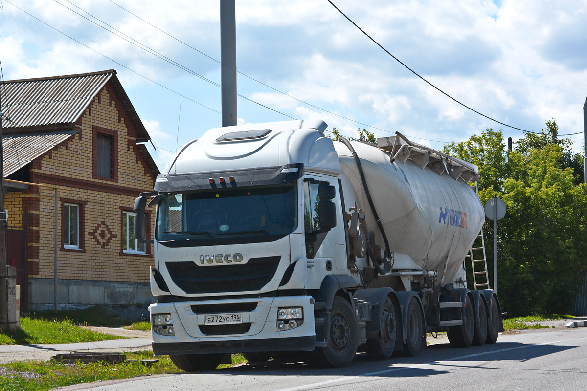 Свердловская область, № Е 272 УС 196 — IVECO Stralis ('2012) 420