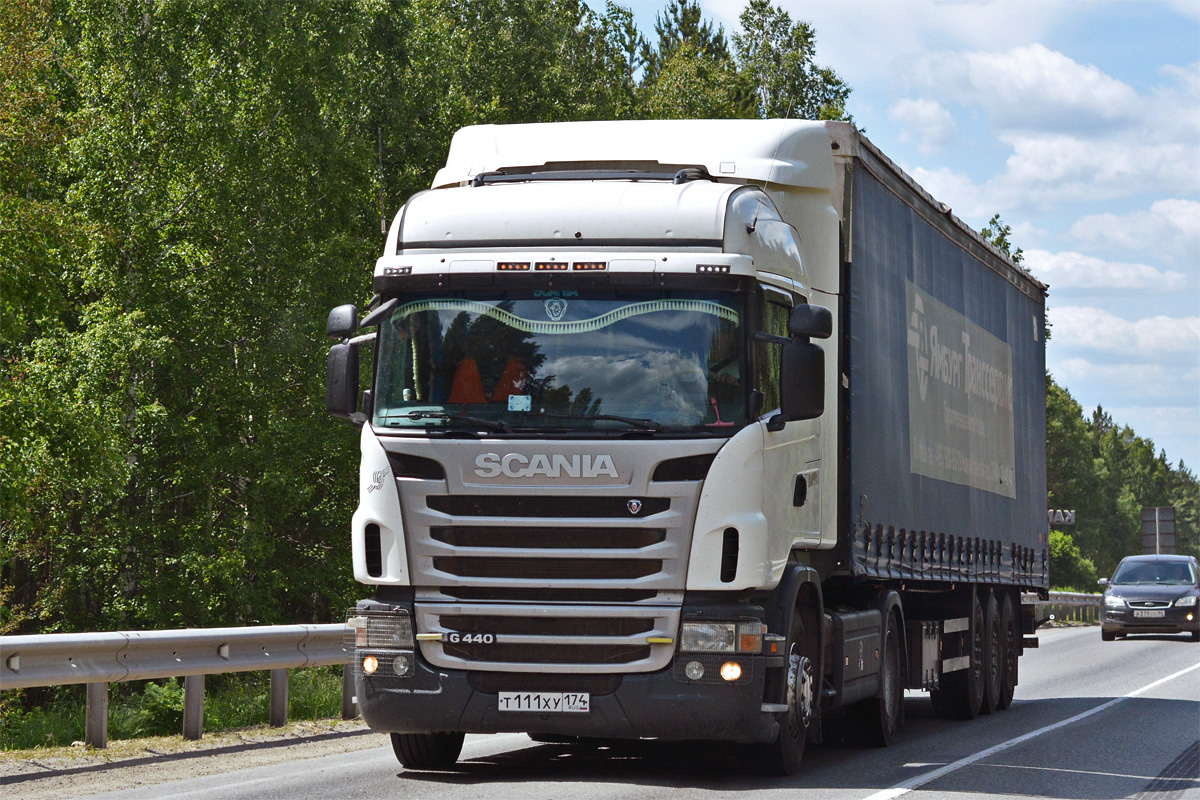 Тюменская область, № Т 111 ХУ 174 — Scania ('2009) G440