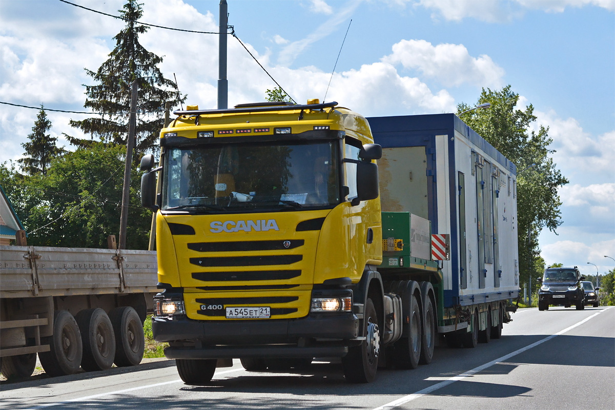 Чувашия, № А 545 ЕТ 21 — Scania ('2013) G400