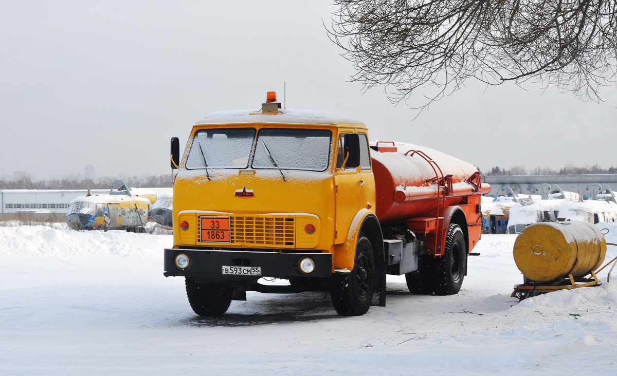 Омская область, № В 593 СМ 55 — МАЗ-5334