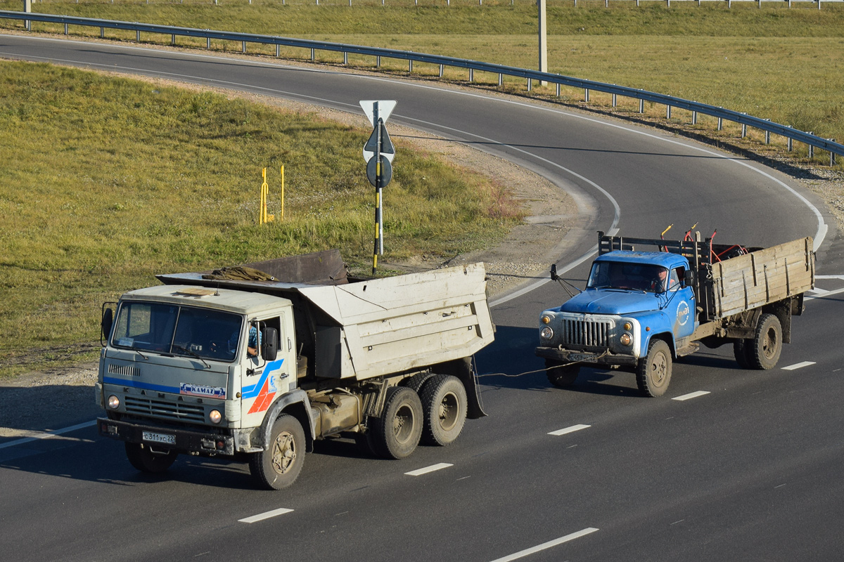 Алтайский край, № С 311 УС 22 — КамАЗ-55111 [551110]; Алтайский край, № С 457 УС 22 — ГАЗ-53-12