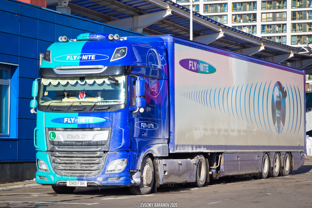 Великобритания, № EN19 FBN — DAF XF Euro6 FT