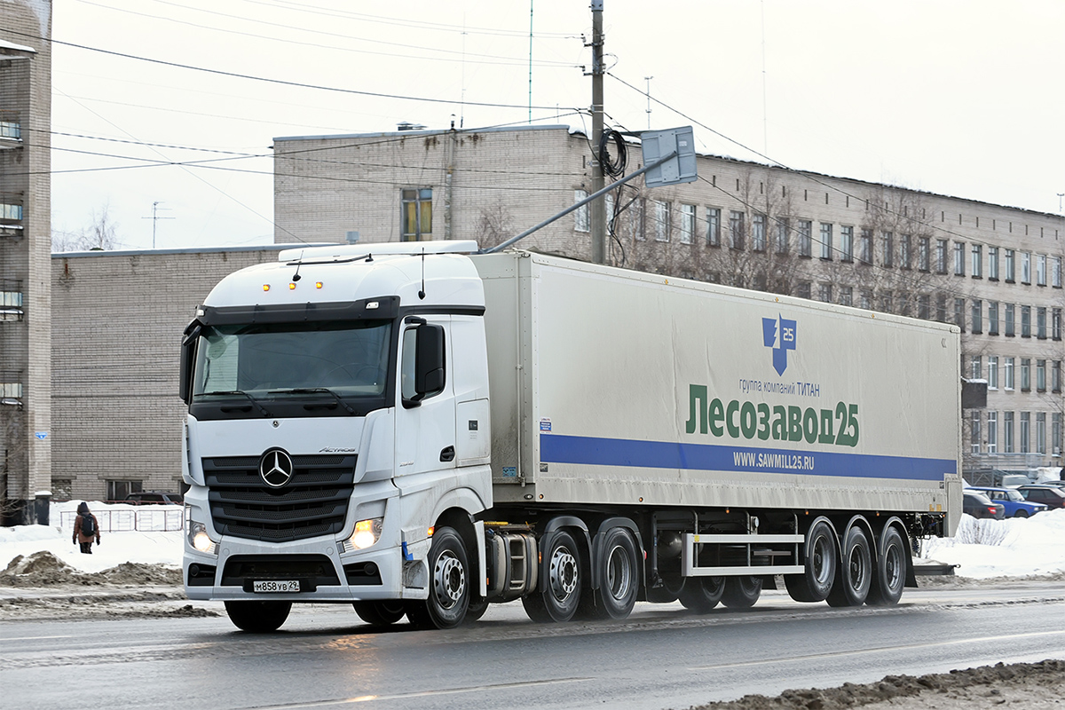 Архангельская область, № М 858 УВ 29 — Mercedes-Benz Actros '18 2545 [Z9M]