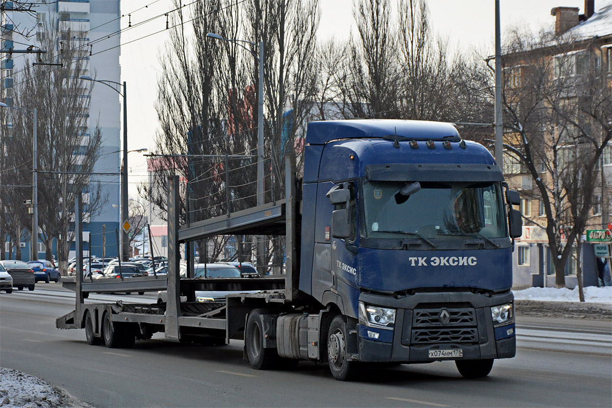 Санкт-Петербург, № Х 074 НМ 178 — Renault T-Series ('2013)