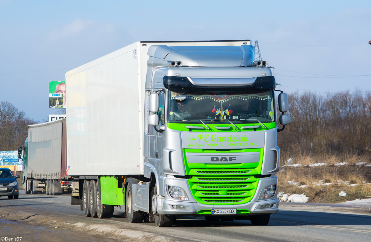 Тернопольская область, № ВО 5557 ВХ — DAF XF Euro6 FT