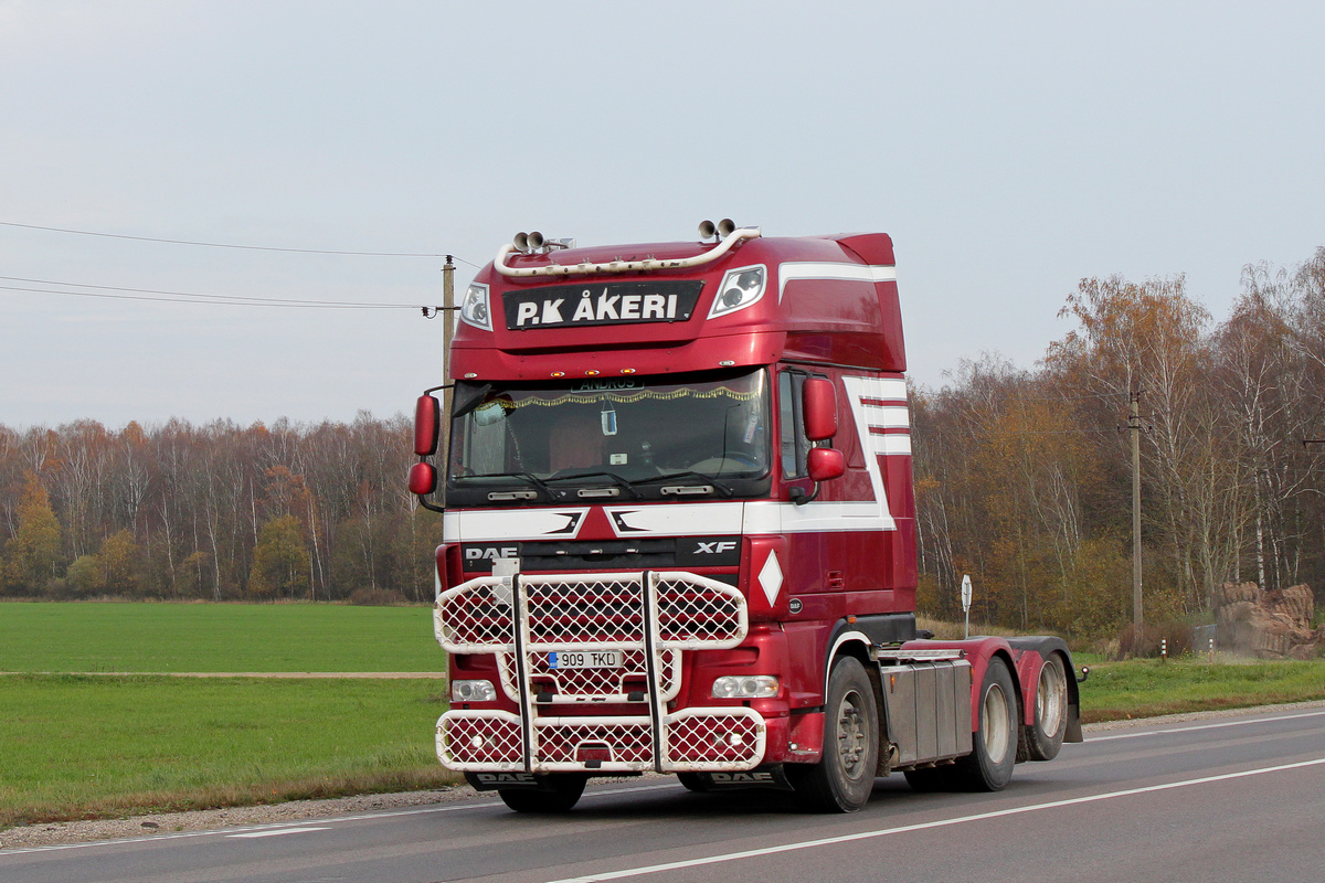 Эстония, № 909 TKD — DAF XF105 FTS