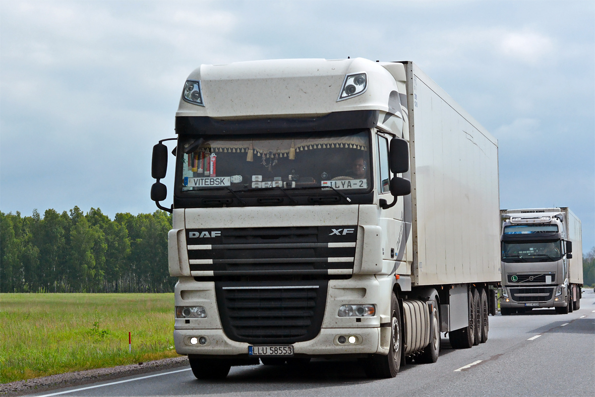 Польша, № LLU 58553 — DAF XF105 FT