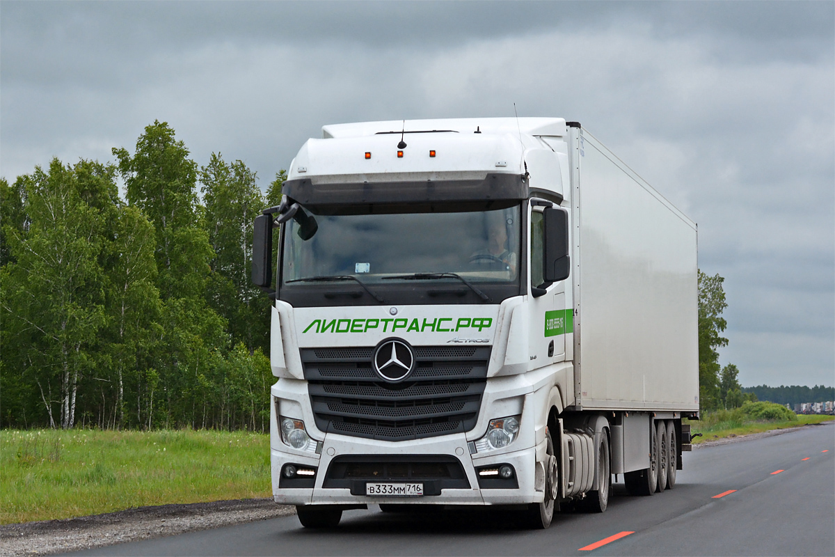 Татарстан, № В 333 ММ 716 — Mercedes-Benz Actros '18 1845 [Z9M]