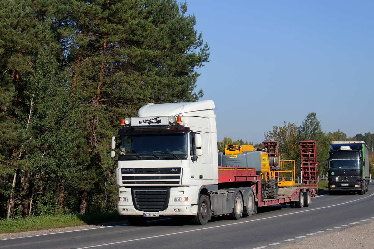 Литва, № KTU 423 — DAF XF105 FTS