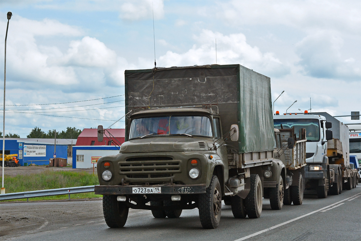 Хакасия, № О 723 ВА 19 — ЗИЛ-130 (общая модель)