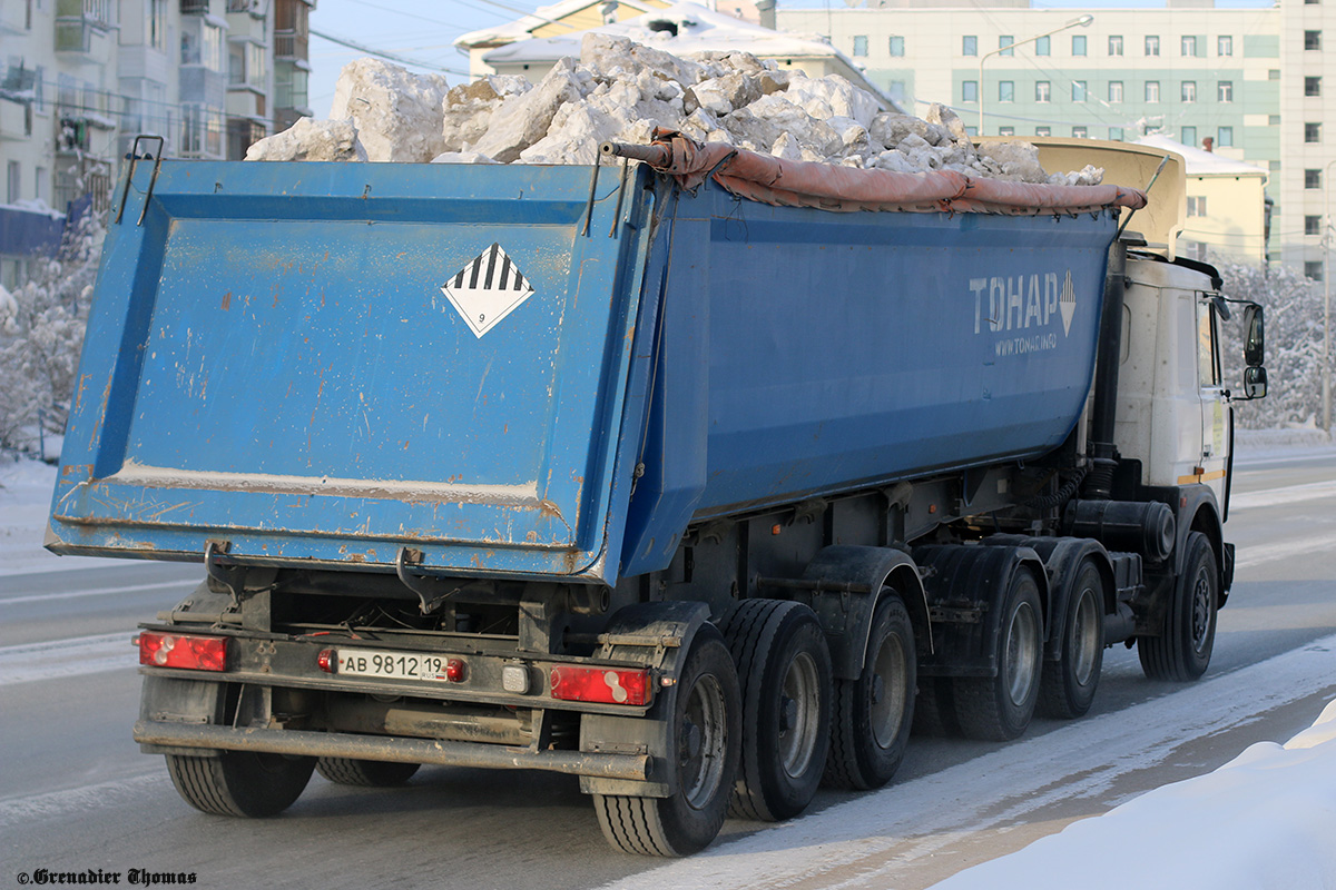 Саха (Якутия), № Т 182 КЕ 14 — МАЗ-6422 (общая модель)